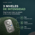 Masajeador Shiatsu Cuello Espalda Con Calor   🖐️ Masaje tipo manos 🔥 Calor reconfortante 🎚️ Intensidad regulable