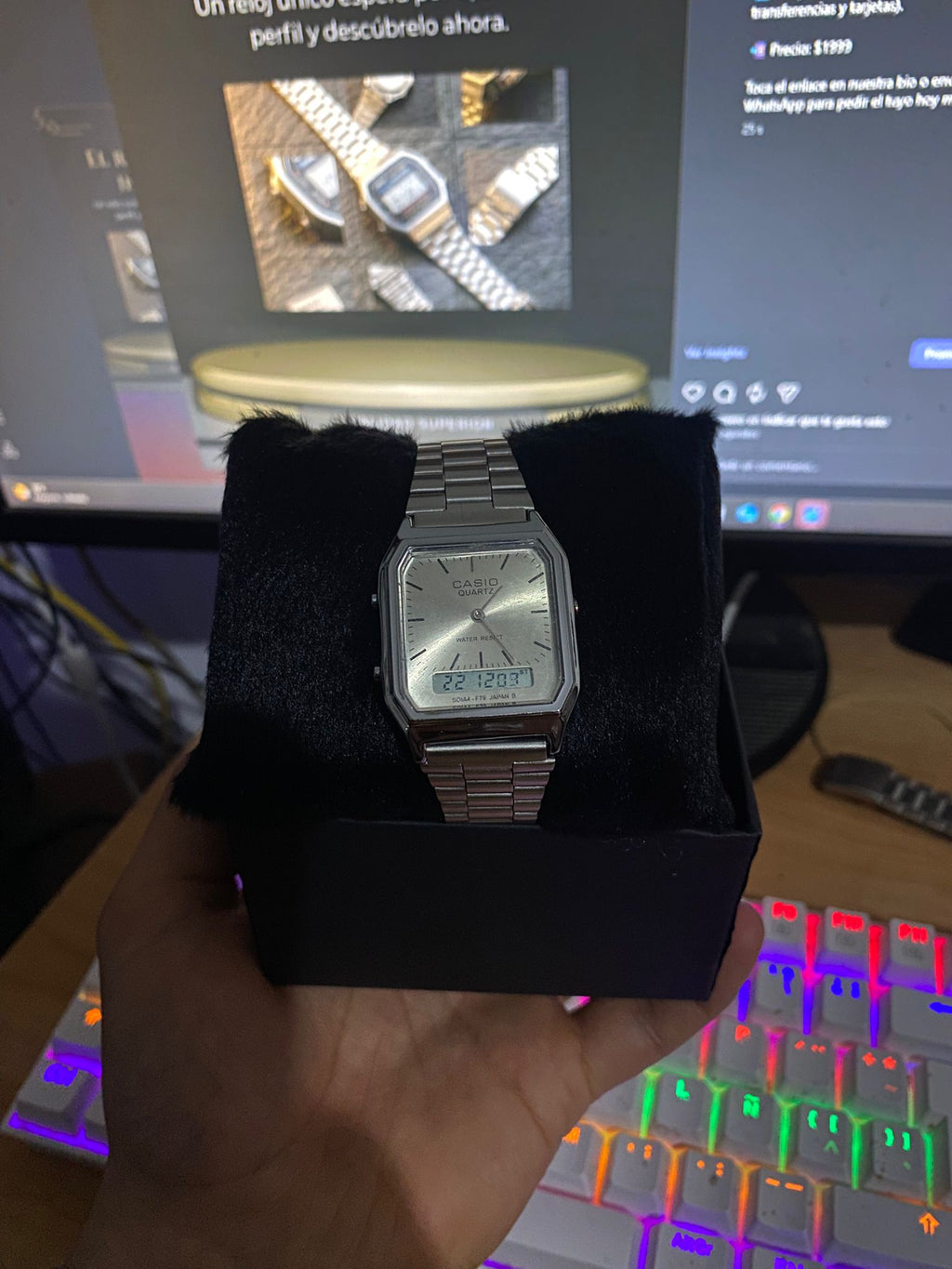 Relojes ROLEX Y CASSIO